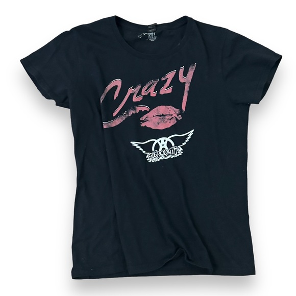 Anvil CRAZY Aerosmith T-shirt - Picture 1 of 4